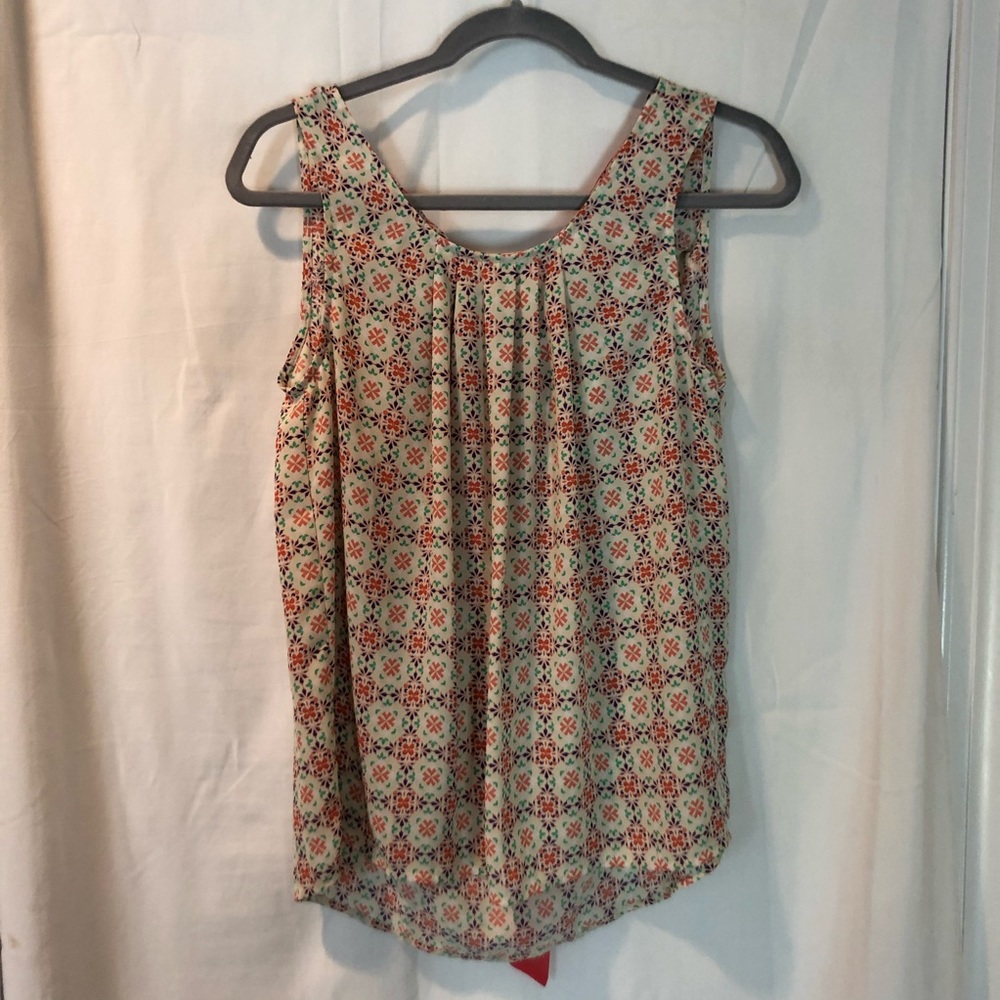 Under skies multicolored sleeveless tank